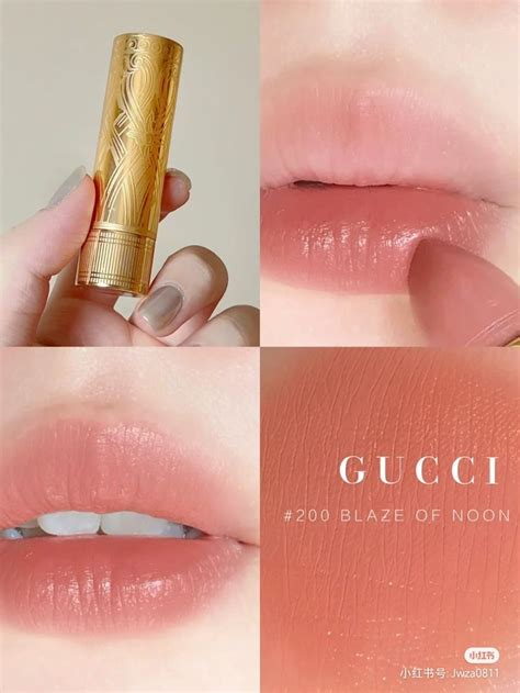 gucci lipstick peach blossom|gucci lip balm colors.